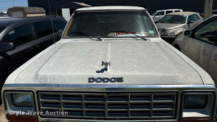 image for item DV2766 1985 Dodge  Ram Charger SUV