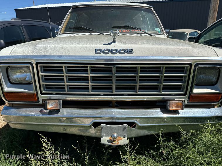 image for item DV2766 1985 Dodge  Ram Charger SUV