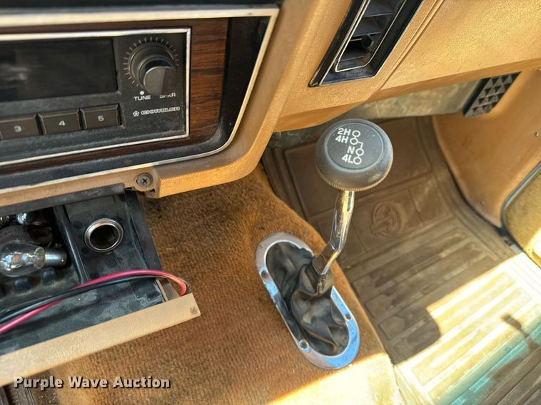 image for item DV2766 1985 Dodge  Ram Charger SUV