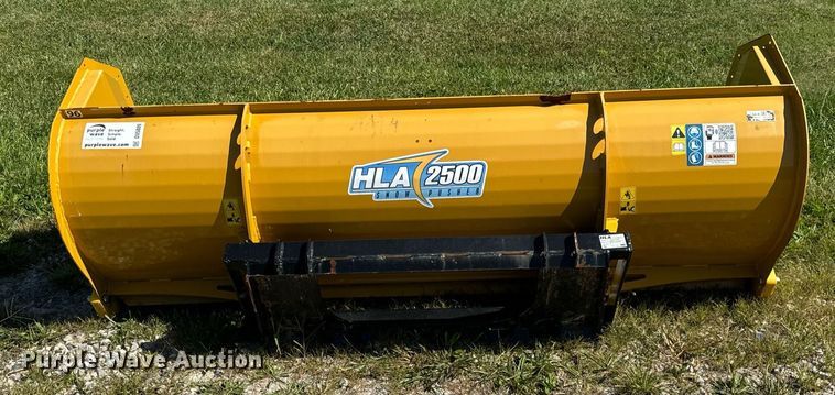 image for item DV5889 HLA 2500 skid steer snow pusher 