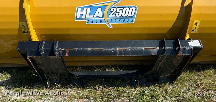 image for item DV5889 HLA 2500 skid steer snow pusher 
