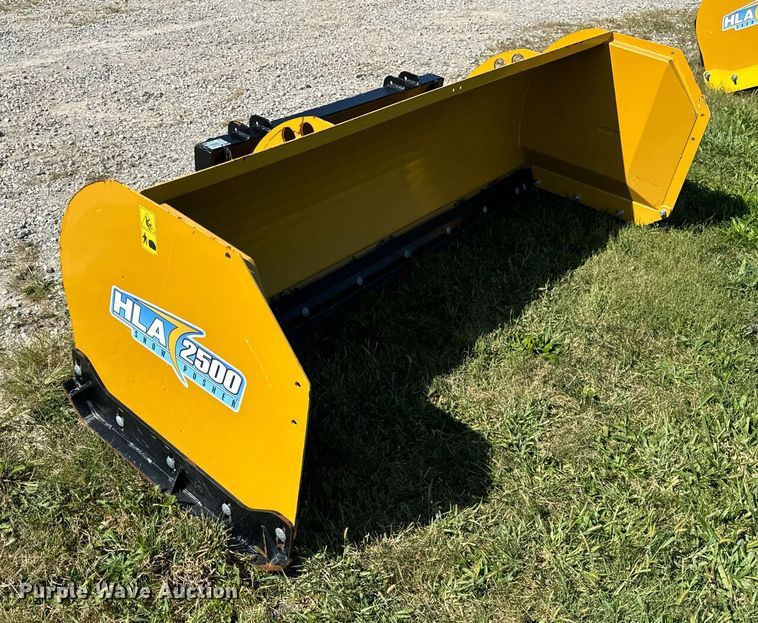 image for item DV5890 HLA 2500 skid steer snow pusher 