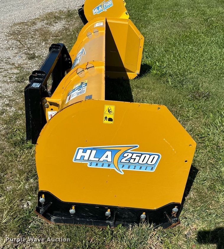 image for item DV5890 HLA 2500 skid steer snow pusher 