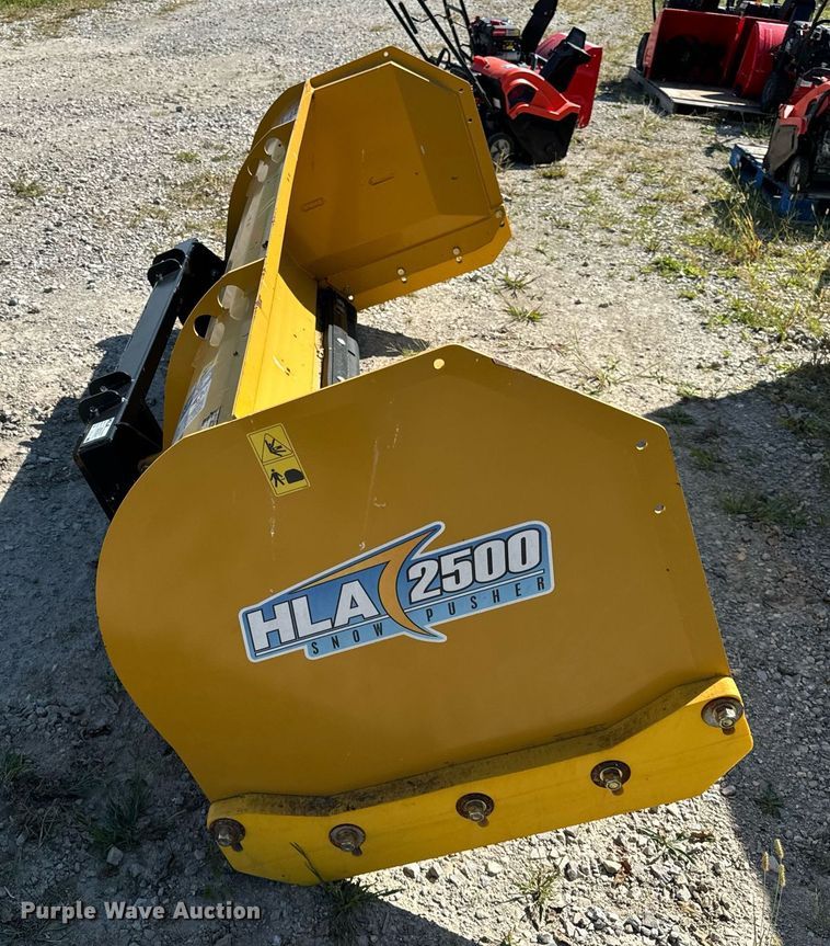 image for item DV5893 HLA 2500 skid steer snow pusher 
