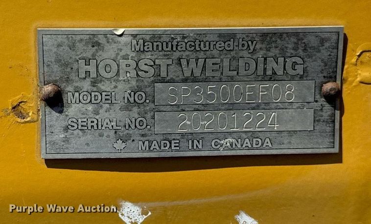 image for item DV5894 HLA 3500 skid steer snow pusher