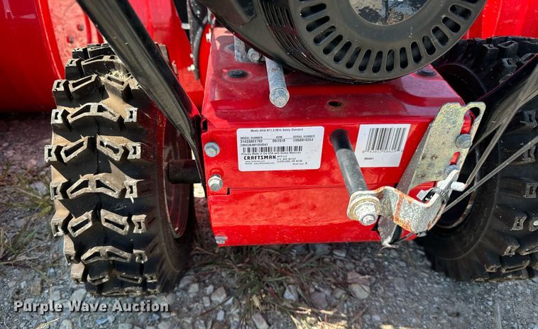 image for item DV5897 (5) 2018 Craftsman 31AS6BEE793 snowblowers