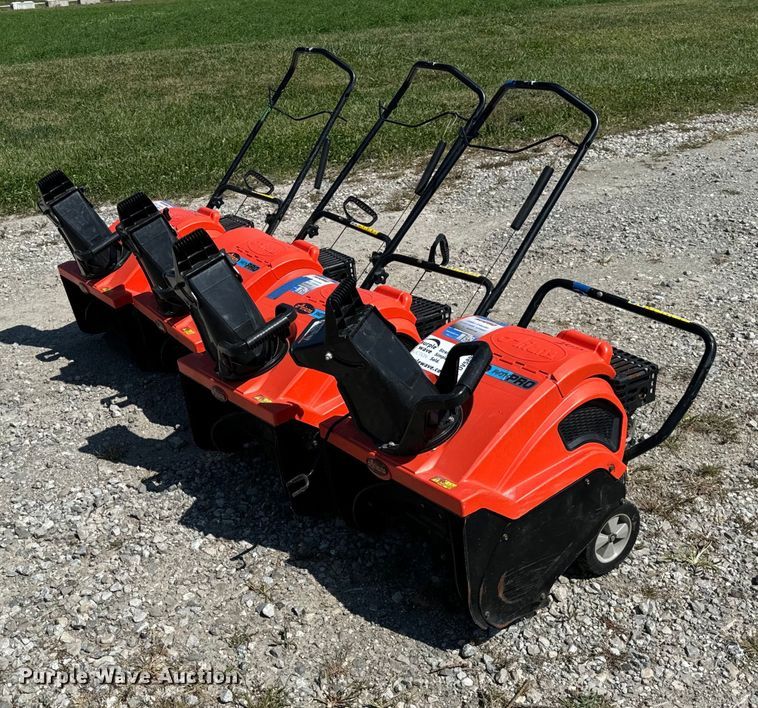 image for item DV5898 (4) Ariens Path Pro snowblowers