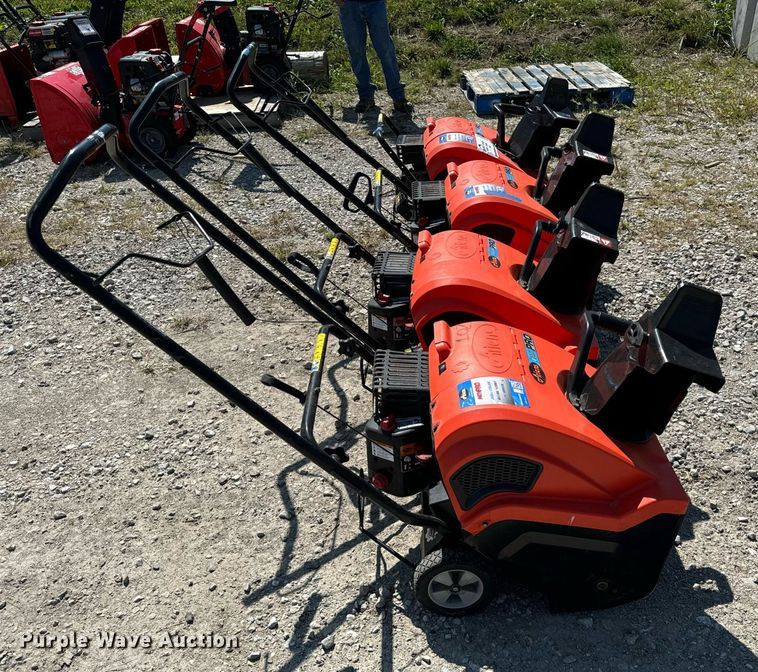 image for item DV5898 (4) Ariens Path Pro snowblowers