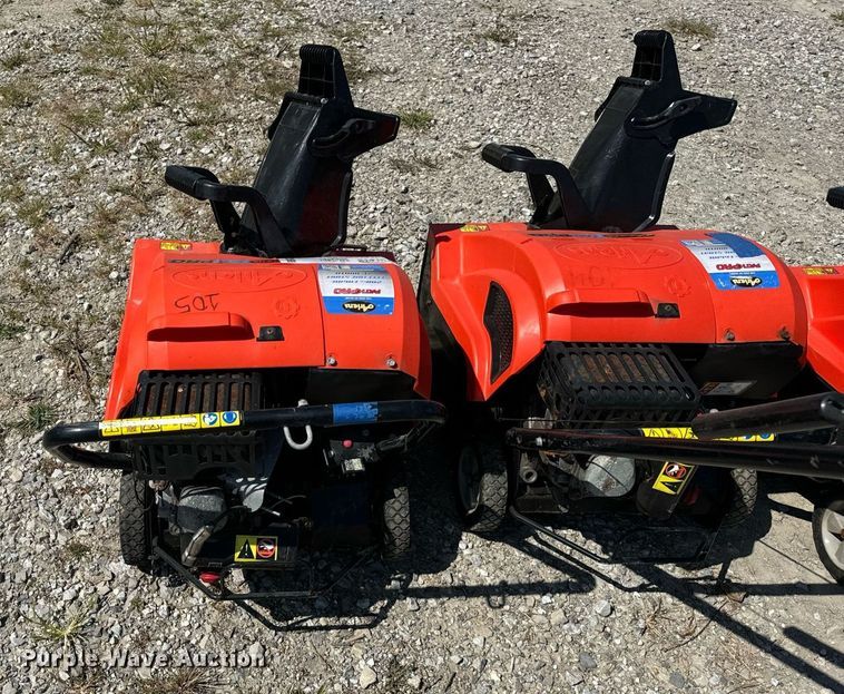 image for item DV5898 (4) Ariens Path Pro snowblowers