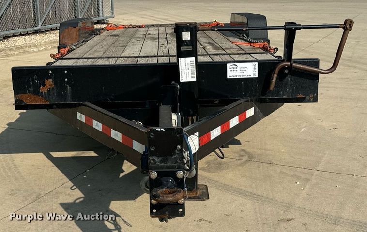 image for item DV5922 2021 Behnke  TBC12316ET-XL tilt deck equipment trailer