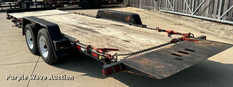 image for item DV5922 2021 Behnke  TBC12316ET-XL tilt deck equipment trailer