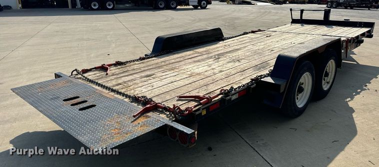 image for item DV5922 2021 Behnke  TBC12316ET-XL tilt deck equipment trailer