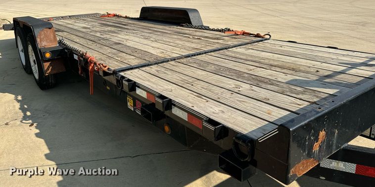 image for item DV5922 2021 Behnke  TBC12316ET-XL tilt deck equipment trailer