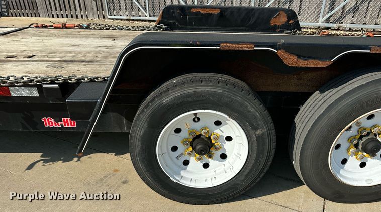 image for item DV5922 2021 Behnke  TBC12316ET-XL tilt deck equipment trailer