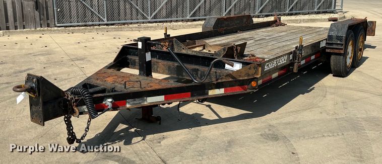 image for item DV5923 2018 Lucon  7T192THDBW tilt deck equipment trailer