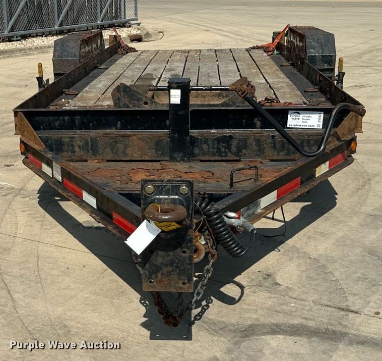 image for item DV5923 2018 Lucon  7T192THDBW tilt deck equipment trailer