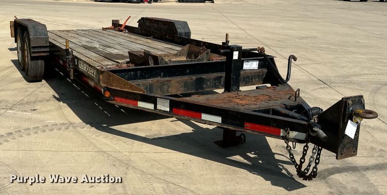 image for item DV5923 2018 Lucon  7T192THDBW tilt deck equipment trailer