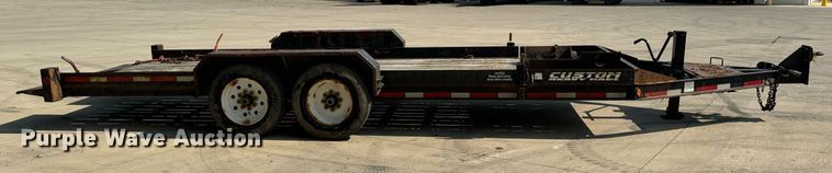 image for item DV5923 2018 Lucon  7T192THDBW tilt deck equipment trailer