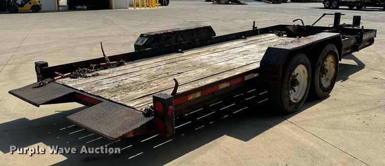 image for item DV5923 2018 Lucon  7T192THDBW tilt deck equipment trailer