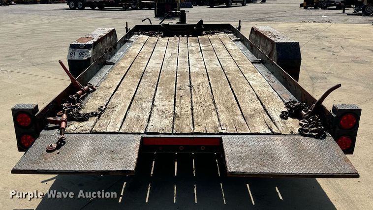 image for item DV5923 2018 Lucon  7T192THDBW tilt deck equipment trailer