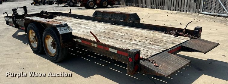 image for item DV5923 2018 Lucon  7T192THDBW tilt deck equipment trailer