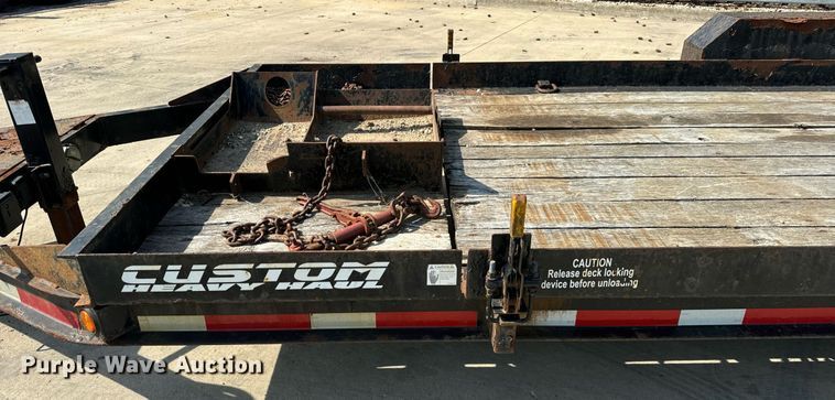 image for item DV5923 2018 Lucon  7T192THDBW tilt deck equipment trailer