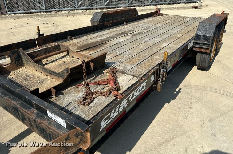 image for item DV5923 2018 Lucon  7T192THDBW tilt deck equipment trailer