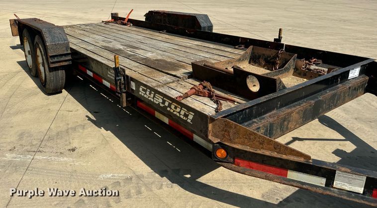 image for item DV5923 2018 Lucon  7T192THDBW tilt deck equipment trailer