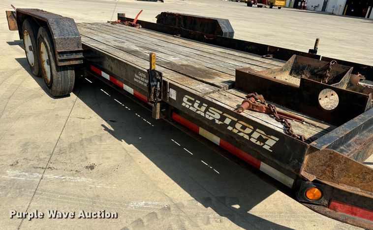 image for item DV5923 2018 Lucon  7T192THDBW tilt deck equipment trailer