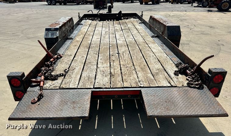 image for item DV5923 2018 Lucon  7T192THDBW tilt deck equipment trailer