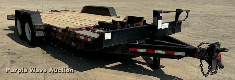 image for item DV5924 2021 Behnke  TBCT2016ET tilt deck equipment trailer