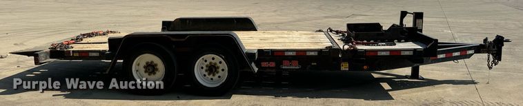 image for item DV5924 2021 Behnke  TBCT2016ET tilt deck equipment trailer
