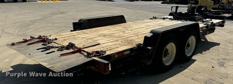 image for item DV5924 2021 Behnke  TBCT2016ET tilt deck equipment trailer