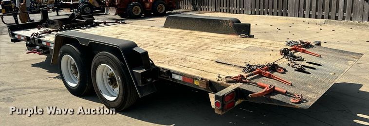 image for item DV5924 2021 Behnke  TBCT2016ET tilt deck equipment trailer