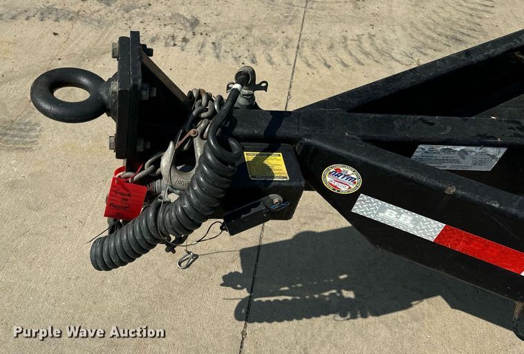 image for item DV5924 2021 Behnke  TBCT2016ET tilt deck equipment trailer