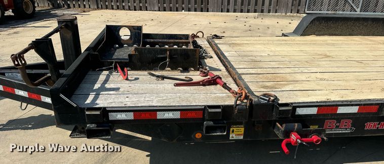 image for item DV5924 2021 Behnke  TBCT2016ET tilt deck equipment trailer