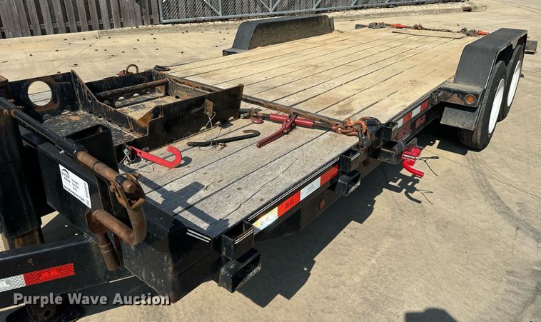 image for item DV5924 2021 Behnke  TBCT2016ET tilt deck equipment trailer
