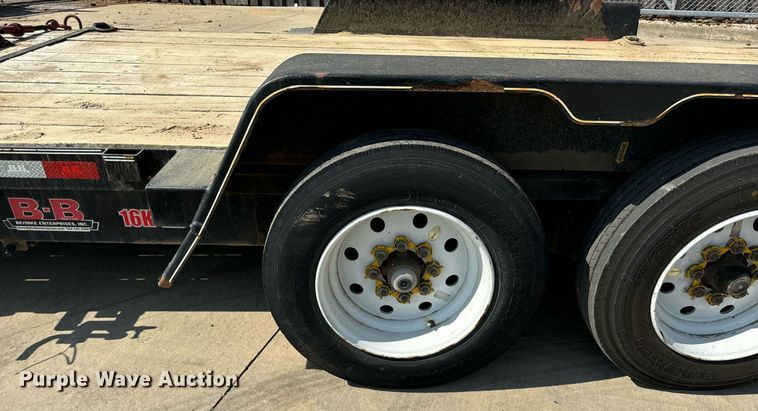 image for item DV5924 2021 Behnke  TBCT2016ET tilt deck equipment trailer