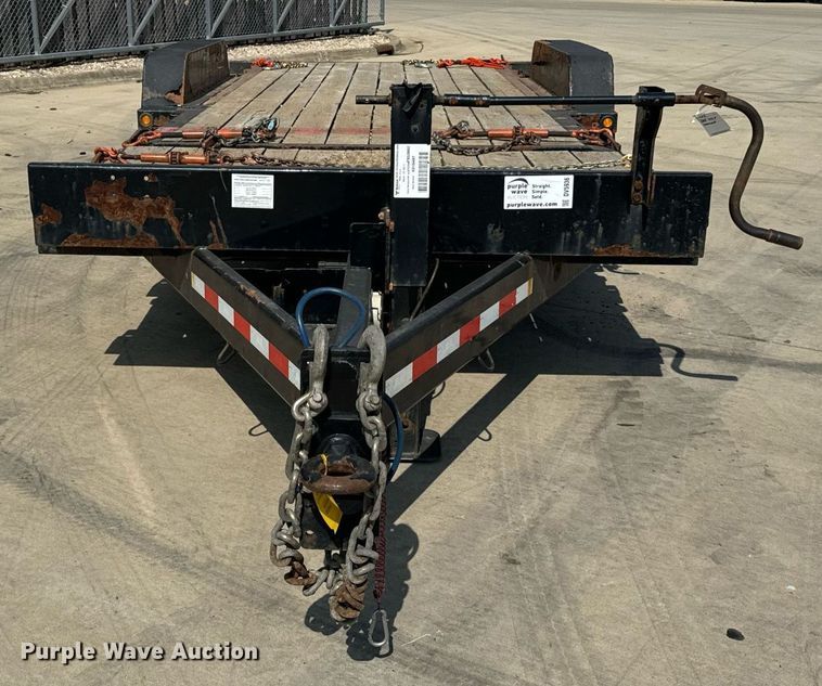 image for item DV5936 2021 Behnke  tilt deck equipment trailer