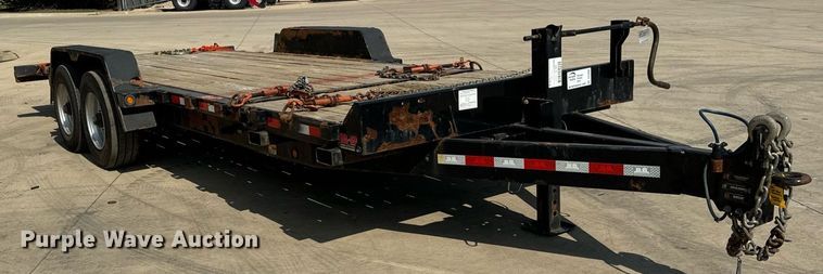 image for item DV5936 2021 Behnke  tilt deck equipment trailer