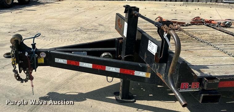 image for item DV5936 2021 Behnke  tilt deck equipment trailer