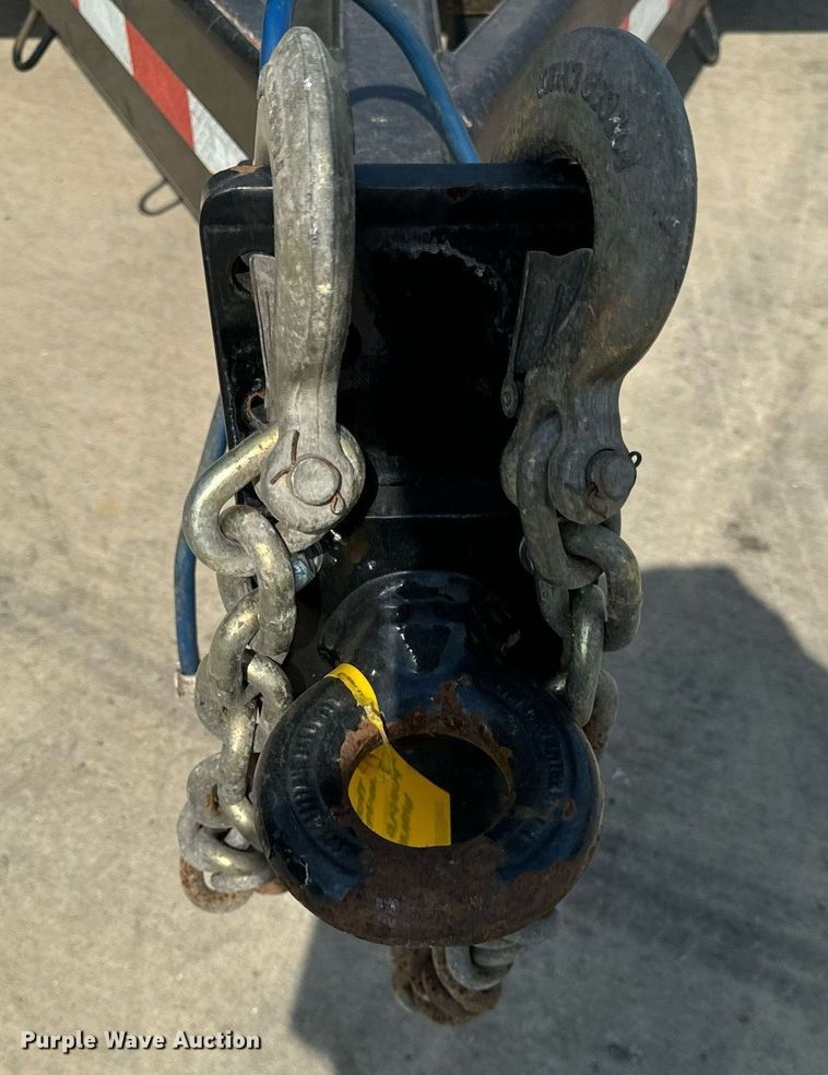 image for item DV5936 2021 Behnke  tilt deck equipment trailer