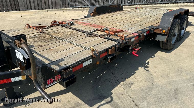 image for item DV5936 2021 Behnke  tilt deck equipment trailer