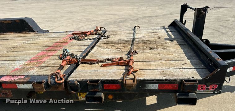 image for item DV5936 2021 Behnke  tilt deck equipment trailer