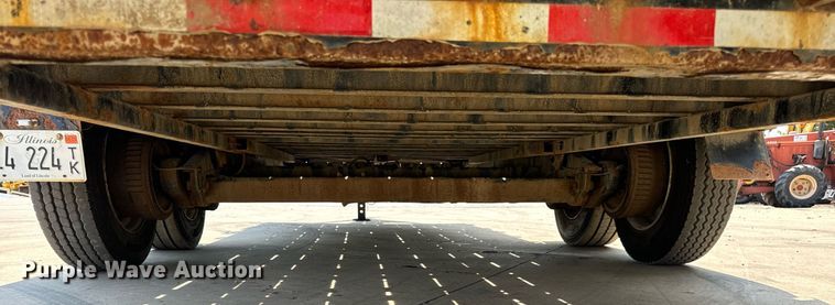 image for item DV5936 2021 Behnke  tilt deck equipment trailer