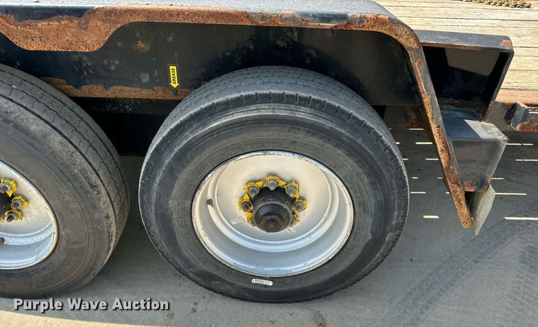 image for item DV5936 2021 Behnke  tilt deck equipment trailer