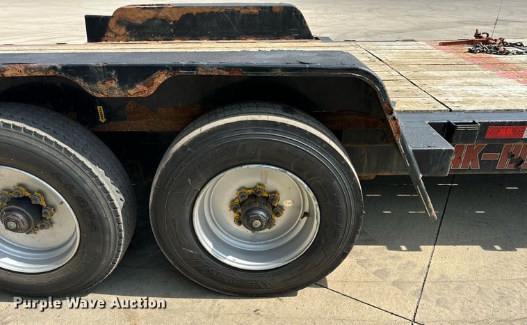 image for item DV5936 2021 Behnke  tilt deck equipment trailer