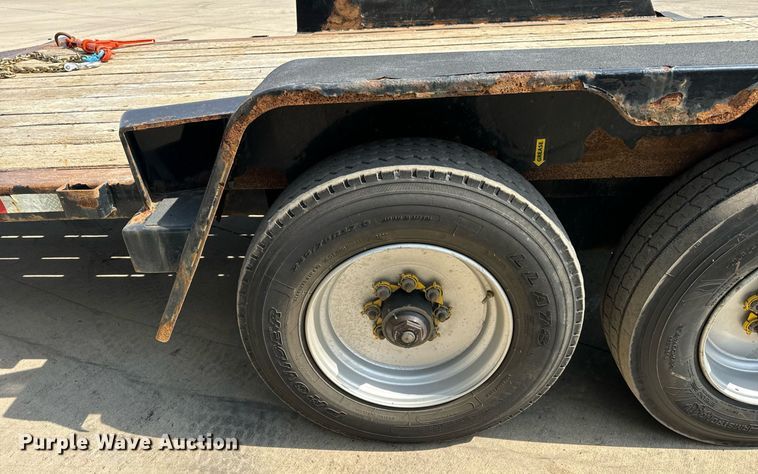 image for item DV5936 2021 Behnke  tilt deck equipment trailer