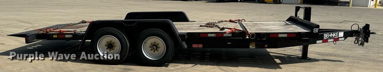 image for item DV5937 2022 Behnke  TBCT2016ET tilt deck equipment trailer