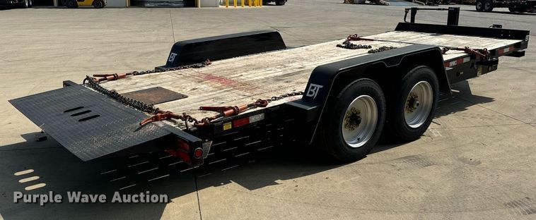 image for item DV5937 2022 Behnke  TBCT2016ET tilt deck equipment trailer